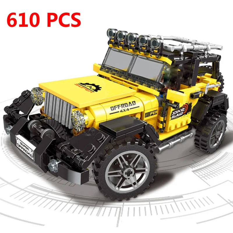 Brick forest Building Blocks Exploration Off-road Vehicle model kit Bricks Educational Children scouting toys boys gift
Brick forest Building Blocks Exploration Off-road Vehicle model kit Bricks Educational Children scouting toys boys gift