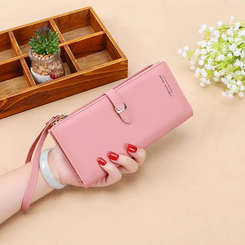 Girl Wristband Bag Women`s Wallet Many Departments Female Clutch PU Leather Ultra Thin Lady Card Coin Purse Zipper Phone Wallet
Girl Wristband Bag Women`s Wallet Many Departments Female Clutch PU Leather Ultra Thin Lady Card Coin Purse Zipper Phone Wallet