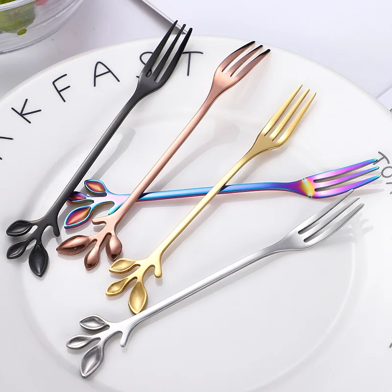 Stainless Steel Fork Spoon Metal Specialty Forks Cake Dessert Coffee Stirring Spoons Fruit Salad Tableware Kitchen Accessories
Stainless Steel Fork Spoon Metal Specialty Forks Cake Dessert Coffee Stirring Spoons Fruit Salad Tableware Kitchen Accessories