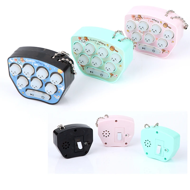 1pc Fun Mini Gopher Children's Palm Hands-on Speed Game With Light Music Puzzle Kids Holiday Toy Gift 
1pc Fun Mini Gopher Children's Palm Hands-on Speed Game With Light Music Puzzle Kids Holiday Toy Gift