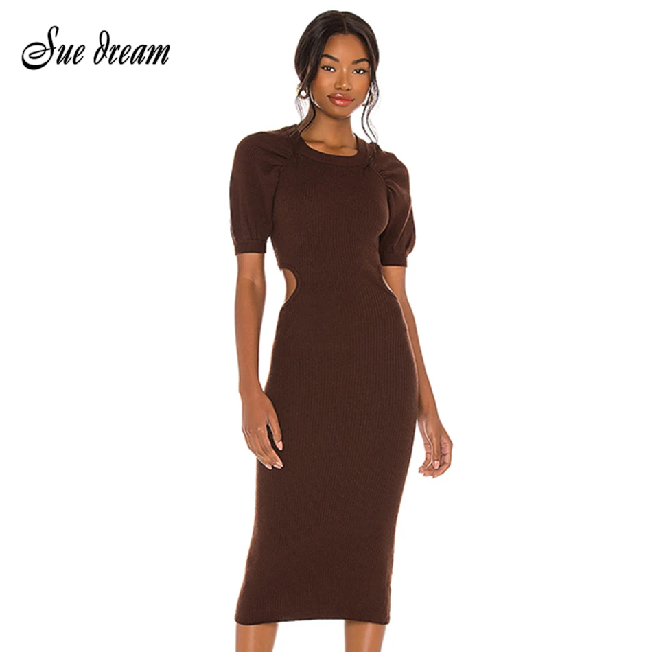 2021 летнее коричневое Клубное модное платье с круглым вырезом костюм на бедрах вечернее платье вязаное женское сексуальное облегающее плат... 
2021 летнее коричневое Клубное модное платье с круглым вырезом костюм на бедрах вечернее платье вязаное женское сексуальное облегающее плат...