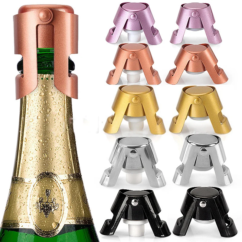 Stainless Steel Champagne Wine Bottle Stopper Portable Sealer Bar Stopper Wine Stopper Sparkling Wine Champagne Cap
Stainless Steel Champagne Wine Bottle Stopper Portable Sealer Bar Stopper Wine Stopper Sparkling Wine Champagne Cap