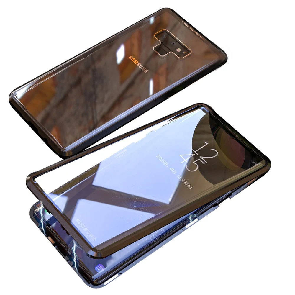Case for Samsung Galaxy Note 9 , 360 Full Body Protection Double-sided Tempered Glass Magnetic Adsorption Cover
Case for Samsung Galaxy Note 9 , 360 Full Body Protection Double-sided Tempered Glass Magnetic Adsorption Cover
