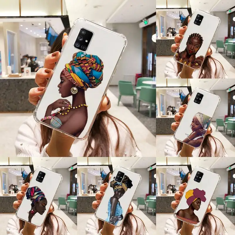 Melanin African black Girl Phone Case Transparent For Samsung Galaxy A S Note 9 10 51 50 71 70 80 20 21 30s ultra plus
Melanin African black Girl Phone Case Transparent For Samsung Galaxy A S Note 9 10 51 50 71 70 80 20 21 30s ultra plus
