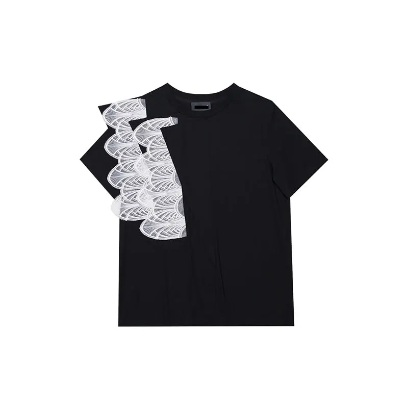 XITAO Ruffle T Shirt Fashion New Women Pullover Patchwork 2021 Summer Goddess Fan Casual Irregular Loose Tee Top CLL1545 
XITAO Ruffle T Shirt Fashion New Women Pullover Patchwork 2021 Summer Goddess Fan Casual Irregular Loose Tee Top CLL1545