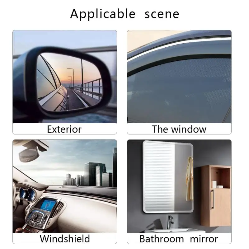 2PCS Car Rearview Mirror Anti-Fog Membrane Waterproof Rainproof Protective film otectCar Mirror Window Protective Soft Film
2PCS Car Rearview Mirror Anti-Fog Membrane Waterproof Rainproof Protective film otectCar Mirror Window Protective Soft Film