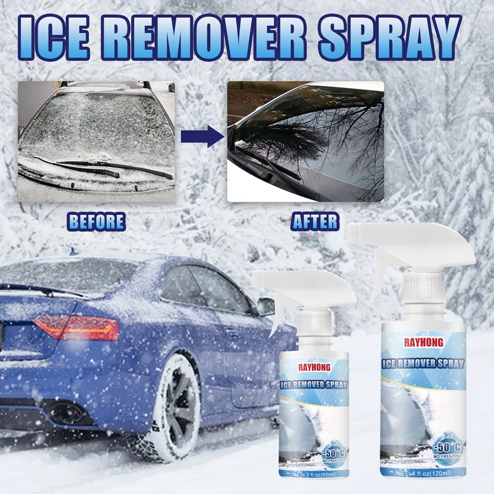 2021 Ice Remover Spray Fast Windshield De-Icer Freeze Ice and Frost Shield Vehicle Glass Treatment for Metal Glass
2021 Ice Remover Spray Fast Windshield De-Icer Freeze Ice and Frost Shield Vehicle Glass Treatment for Metal Glass