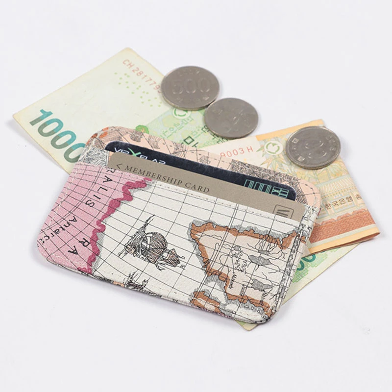 Map Pattern Card Holder Money Clips Small Card Holder Map Pattern Card Holder Creative Coin Purse Wallet PU Cute Bank Card Purse
Map Pattern Card Holder Money Clips Small Card Holder Map Pattern Card Holder Creative Coin Purse Wallet PU Cute Bank Card Purse