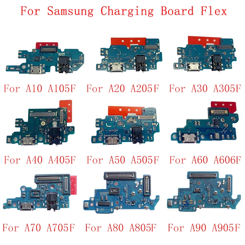 

USB Charging Dock Port Connector Board Parts Flex Cable For Samsung A10 A20 A30 A40 A50 A60 A70 A80 A90 M10 M20 M30 M40 M30S