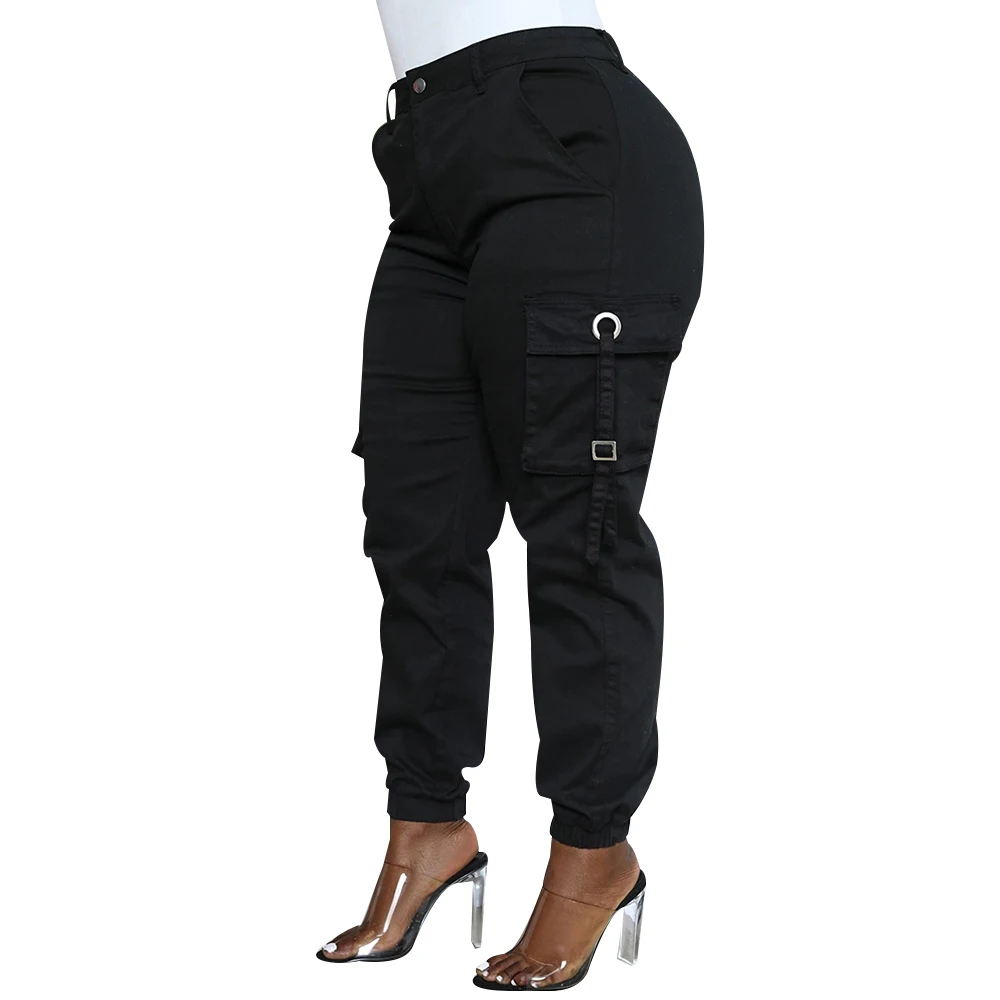 5XL Plus Size Ladies Cargo Pants Stacked Harem Pants Overalls Large Size Female Trousers Pants Women Trousers With Pockets D30
5XL Plus Size Ladies Cargo Pants Stacked Harem Pants Overalls Large Size Female Trousers Pants Women Trousers With Pockets D30