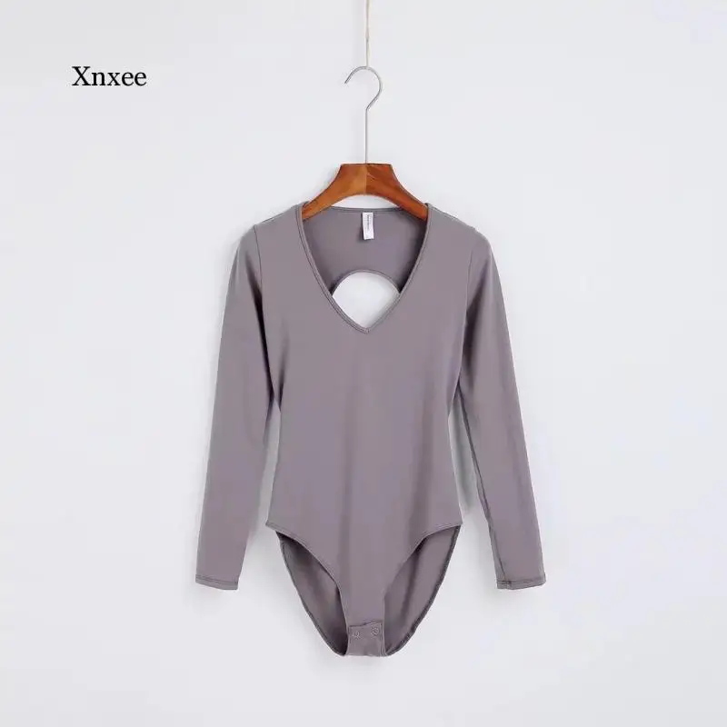 Sexy Hollow Out Backless Bodysuit Women Black Body Long Sleeve V neck Party Wear jumpsuits for women 2017 combinaison femme
Sexy Hollow Out Backless Bodysuit Women Black Body Long Sleeve V neck Party Wear jumpsuits for women 2017 combinaison femme