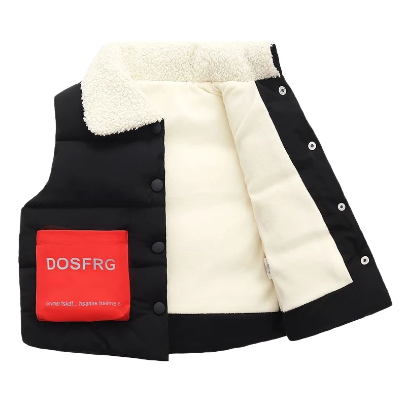 Children's Down Jackets Cotton Vest Outer Wear Baby Autumn Winter Clothes Kids Coat Thickened Outerwear For Boys Girls Waistcoat
Children's Down Jackets Cotton Vest Outer Wear Baby Autumn Winter Clothes Kids Coat Thickened Outerwear For Boys Girls Waistcoat