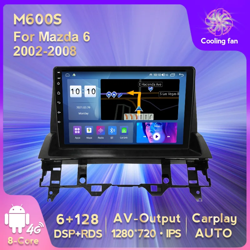 Автомобильный мультимедийный проигрыватель, Android 11, RDS, DSP, 6G + 128G IPS, Автомобильный мультимедийный проигрыватель для Mazda 6 2002-2008, мультимедийны...
Автомобильный мультимедийный проигрыватель, Android 11, RDS, DSP, 6G + 128G IPS, Автомобильный мультимедийный проигрыватель для Mazda 6 2002-2008, мультимедийны...