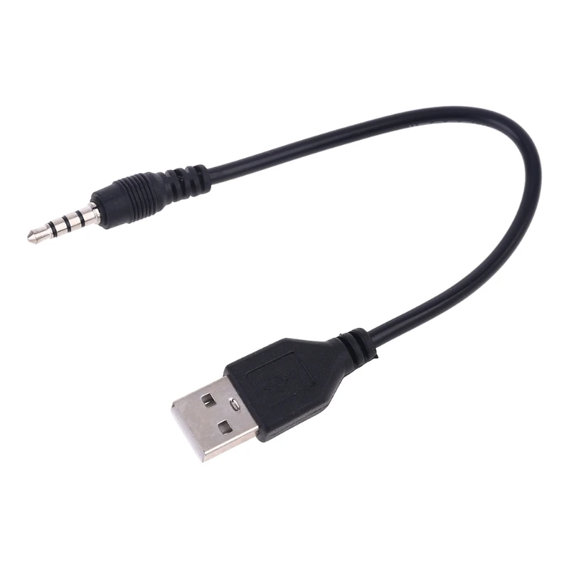 USB штекер 3,5 мм стерео разъем для наушников кабель для MP3 MP4 черный Лидер продаж
USB штекер 3,5 мм стерео разъем для наушников кабель для MP3 MP4 черный Лидер продаж