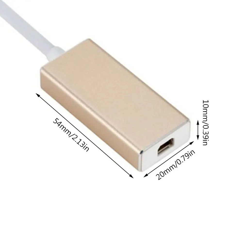 USB 3.1 Type C to mini DisplayPort Converter Standard DP USB-C Adapter for Macbook Pro Mini female | Электроника