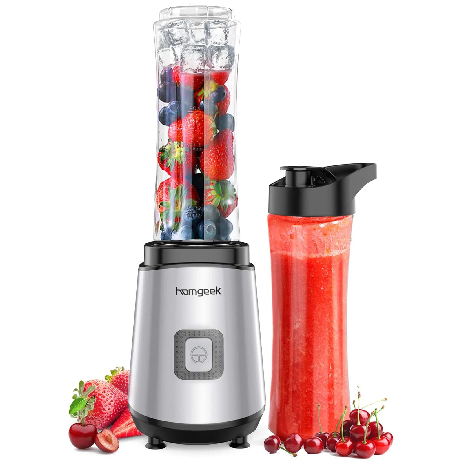 Blender for Shakes and Smoothies 400W Juice Maker with 2 Tritan Travel Bottles Portable Mini Blender for Home Kitchen Tools
Blender for Shakes and Smoothies 400W Juice Maker with 2 Tritan Travel Bottles Portable Mini Blender for Home Kitchen Tools