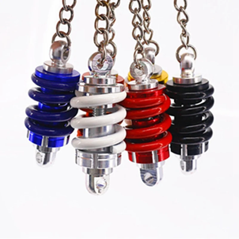 Car Auto Motorcycle Creative Keychain Shock Absorber Model Style Keychain Decoration Keyring Motorbike Key Chain Key Ring Parts
Car Auto Motorcycle Creative Keychain Shock Absorber Model Style Keychain Decoration Keyring Motorbike Key Chain Key Ring Parts