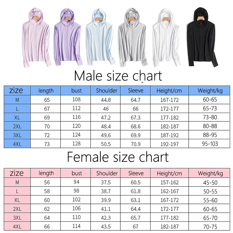 Clothing Ice Silk Summer Hot Ultrathin Sunscreen Jacket Unisex Cycling Fishing Jacket Outdoor Sport Sun Protection Hoodie Shirts
Clothing Ice Silk Summer Hot Ultrathin Sunscreen Jacket Unisex Cycling Fishing Jacket Outdoor Sport Sun Protection Hoodie Shirts