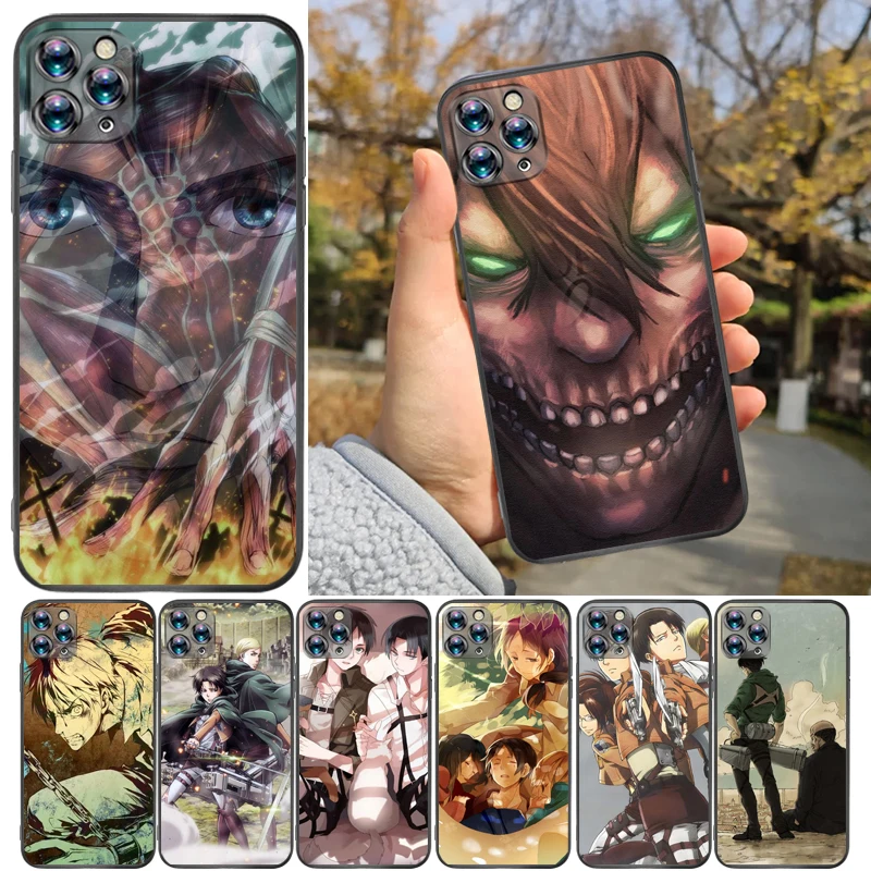 Attack On Titan Eren Jager Armin Arlert Levi Mikasa Ackerman Phone Case For iPhone 7 8 6 6S Plus Back Cover Soft TPU Funda
Attack On Titan Eren Jager Armin Arlert Levi Mikasa Ackerman Phone Case For iPhone 7 8 6 6S Plus Back Cover Soft TPU Funda