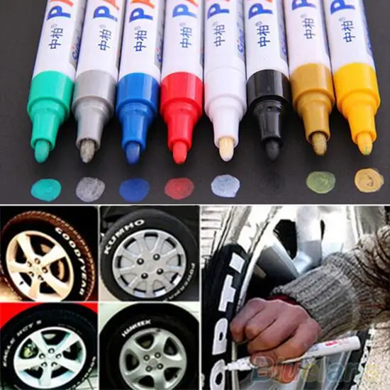 12 Colors Car Permanent Paint Marker Pen Waterproof Colorful Tyre Tire Tread Paint Pen Dropshipping Outdoor Marking Ink Marker
12 Colors Car Permanent Paint Marker Pen Waterproof Colorful Tyre Tire Tread Paint Pen Dropshipping Outdoor Marking Ink Marker