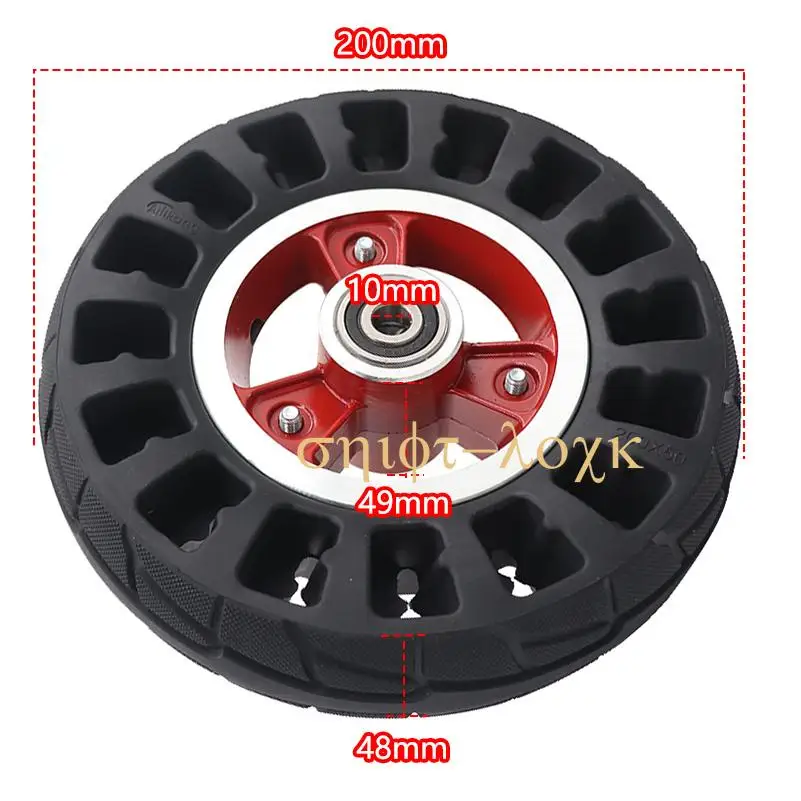 200x50 solid tyre tube with red hub for Electric Bike Scooter tyres 8 inch wheel Motorcycle Solid Tires Bee Hive square Holes
200x50 solid tyre tube with red hub for Electric Bike Scooter tyres 8 inch wheel Motorcycle Solid Tires Bee Hive square Holes