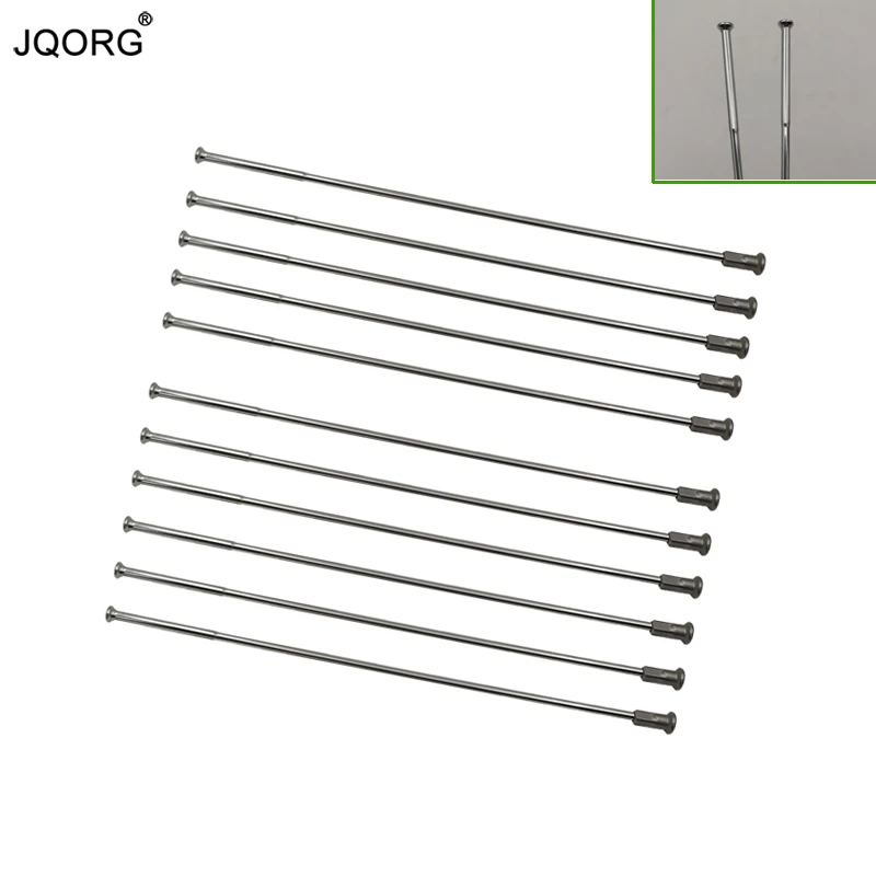24 Pieces A Lot Material 304 Stainless Steel Motorcycle Spokes Diameter 3.5-3.13mm Head Butted Straight Pull Motocross Spokes
24 Pieces A Lot Material 304 Stainless Steel Motorcycle Spokes Diameter 3.5-3.13mm Head Butted Straight Pull Motocross Spokes
