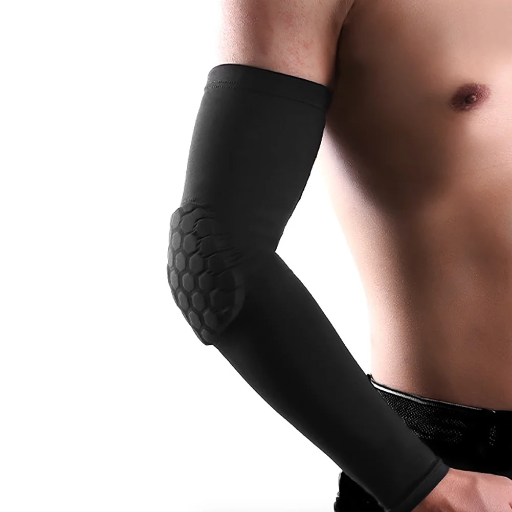 Breathable Sports Basketball Elbow Protector Arm Sleeve Armband Elbow Support Cycling Sport Elbow Pad
Breathable Sports Basketball Elbow Protector Arm Sleeve Armband Elbow Support Cycling Sport Elbow Pad