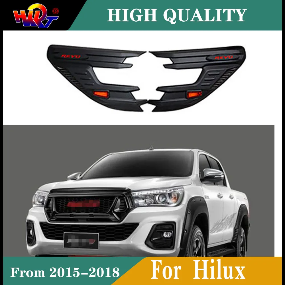 Car Styling Exterior Mouldings ABS Front Lights Cover For TOYTA HILUX REVO 2015 2016 2017 2018 Pickup Decoration Accessories
Car Styling Exterior Mouldings ABS Front Lights Cover For TOYTA HILUX REVO 2015 2016 2017 2018 Pickup Decoration Accessories