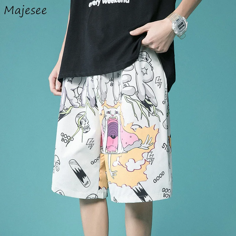 Men Lovely Printed Board Shorts Teenagers Unisex Couple Baggy Soft Breathable Beach Korean Style Fashion Males Summer Daily Chic
Men Lovely Printed Board Shorts Teenagers Unisex Couple Baggy Soft Breathable Beach Korean Style Fashion Males Summer Daily Chic
