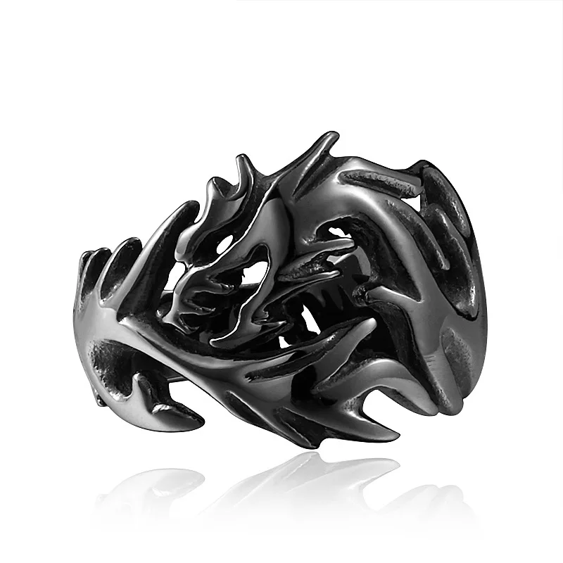 Stainless Steel Dragon Ring Gold Plated Domineering Men's Ring Retro Ethnic Punk Hip Hop Party Jewelry Gothic Rock Ring
Stainless Steel Dragon Ring Gold Plated Domineering Men's Ring Retro Ethnic Punk Hip Hop Party Jewelry Gothic Rock Ring