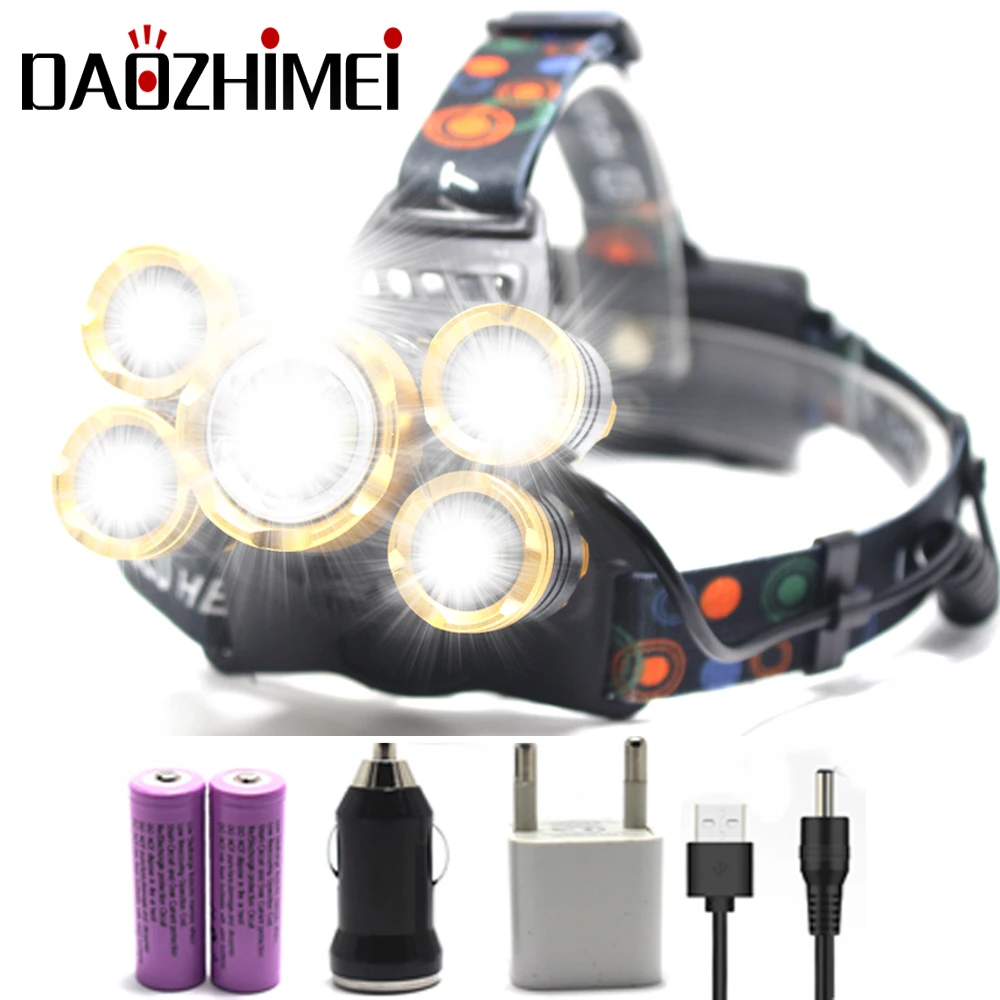 50000LM LED T6 Headlamp High Powerlantern ZOOM Head Lamp Waterproof LED Hard Hat Headlight Battery Car Wall Charger for Camping
50000LM LED T6 Headlamp High Powerlantern ZOOM Head Lamp Waterproof LED Hard Hat Headlight Battery Car Wall Charger for Camping