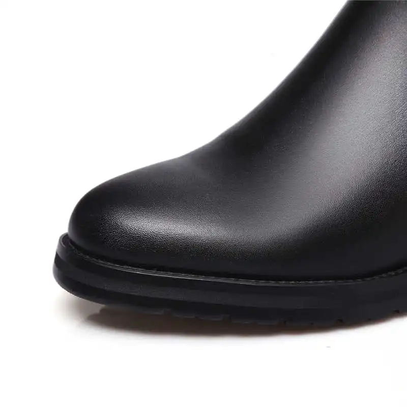 ASUMER big size 34-43 fashion ankle boots round toe zip genuine leather boots med heels autumn winter ladies boots 2020 new
ASUMER big size 34-43 fashion ankle boots round toe zip genuine leather boots med heels autumn winter ladies boots 2020 new
