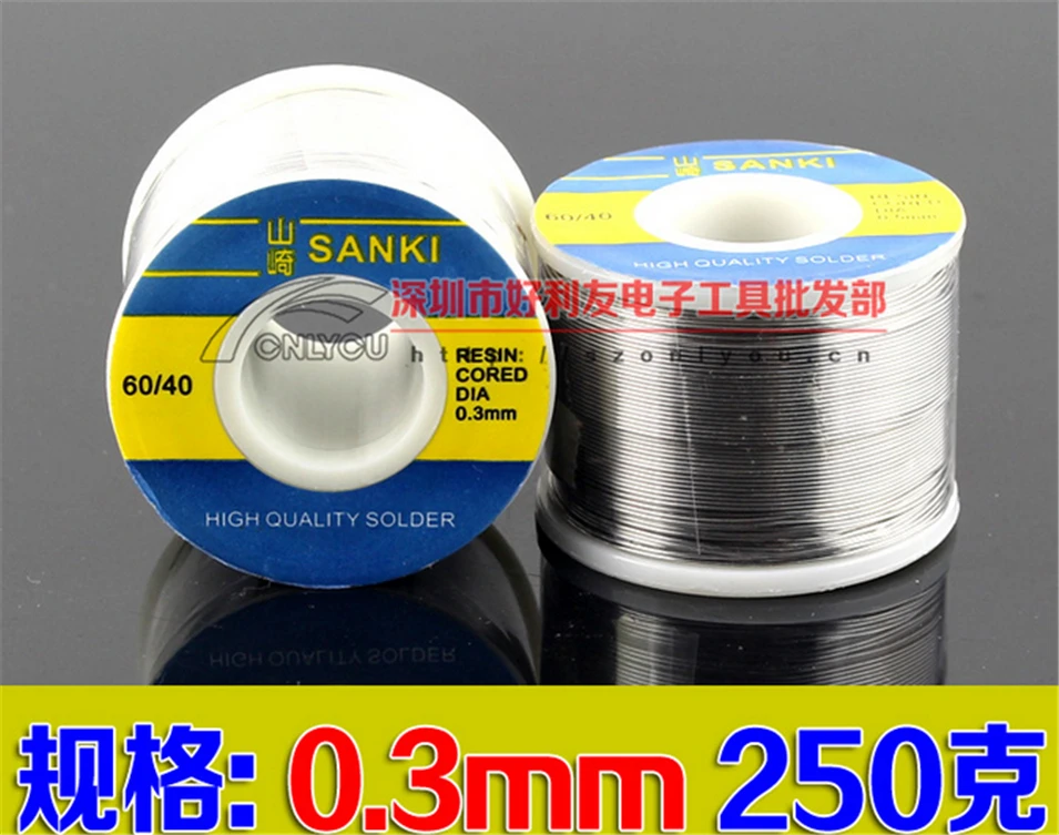 Новинка, Сварочная катушка SANKI для припоя, 250 г, флюс 2.0%, 0,3 мм, 60/40, 45 футов, Оловянно-свинцовая линия, канифольный сердечник, флюс для пайки, опт...
Новинка, Сварочная катушка SANKI для припоя, 250 г, флюс 2.0%, 0,3 мм, 60/40, 45 футов, Оловянно-свинцовая линия, канифольный сердечник, флюс для пайки, опт...