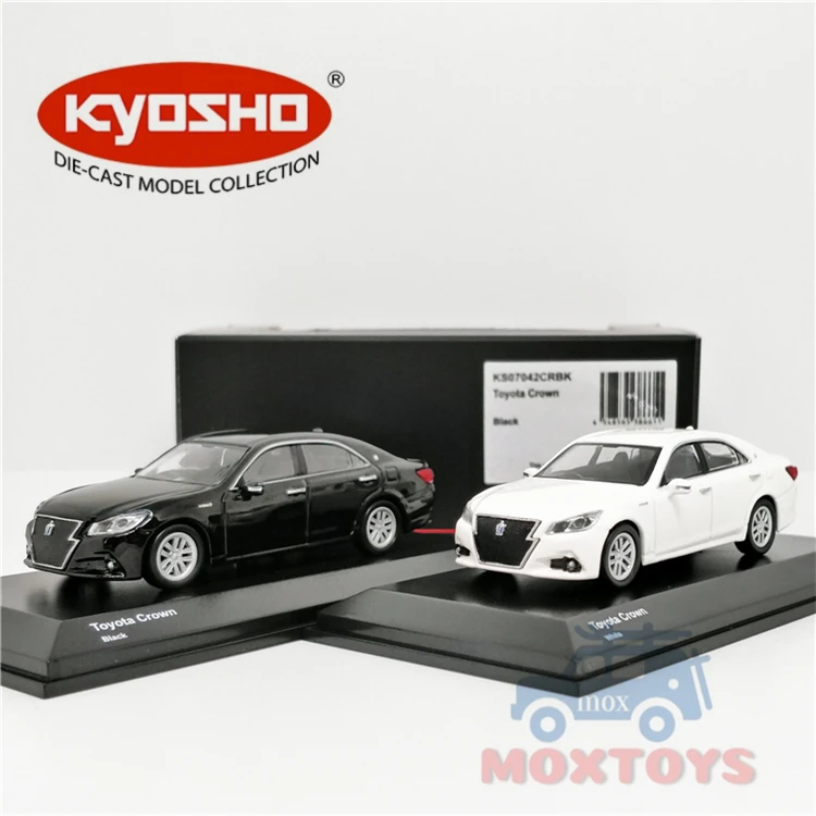 Kyosho 1:64 Toyota Crown Black/White Diecast Model Car
Kyosho 1:64 Toyota Crown Black/White Diecast Model Car