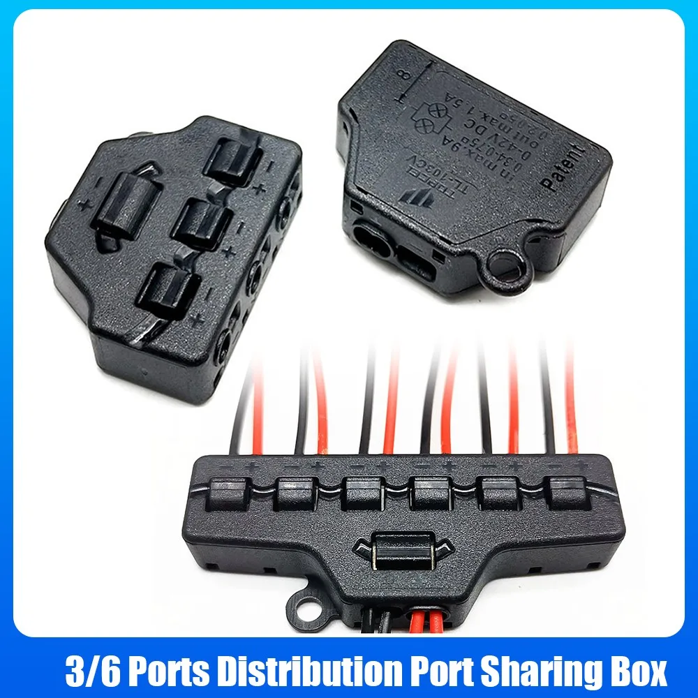 3/6 Ports Line Splitter Distribution Port Sharing Box Distributor Hub for Scale Model Lights Parallel Connection
3/6 Ports Line Splitter Distribution Port Sharing Box Distributor Hub for Scale Model Lights Parallel Connection