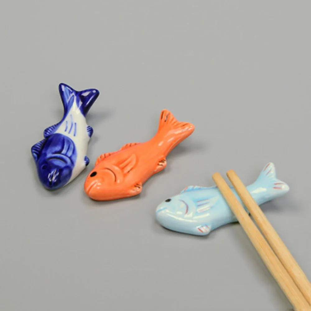 5 PCS Ceramic Chopsticks Cartoon Holder Rack Fish Chopsticks Holder Mat Chopsticks Care Fashion Kitchen Tableware New Arrival
5 PCS Ceramic Chopsticks Cartoon Holder Rack Fish Chopsticks Holder Mat Chopsticks Care Fashion Kitchen Tableware New Arrival