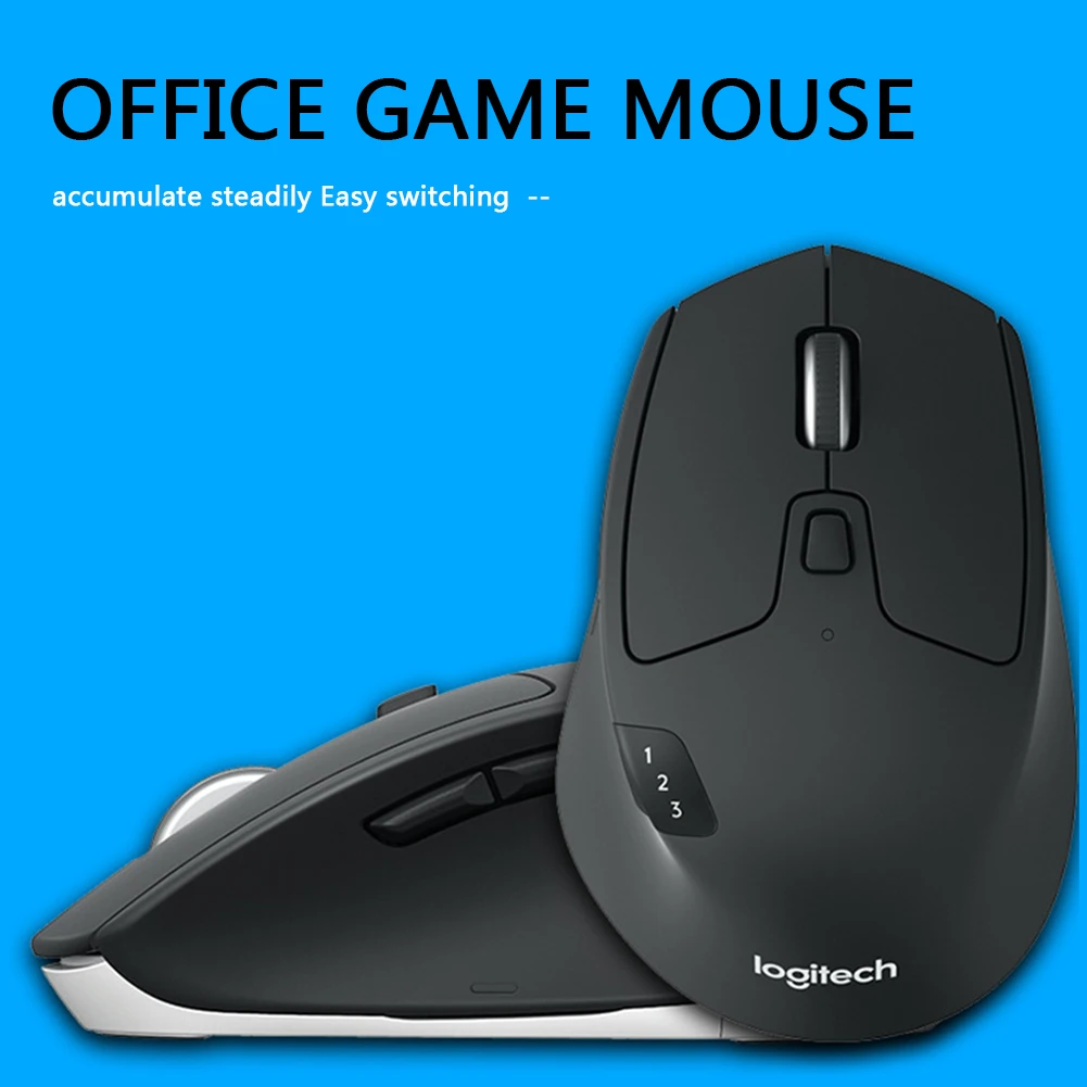M720 Bluetooth-compatible Wireless Mouse Computer 8 Buttons Cordless Gaming Mice for Logitech Household Computer Accessories
M720 Bluetooth-compatible Wireless Mouse Computer 8 Buttons Cordless Gaming Mice for Logitech Household Computer Accessories
