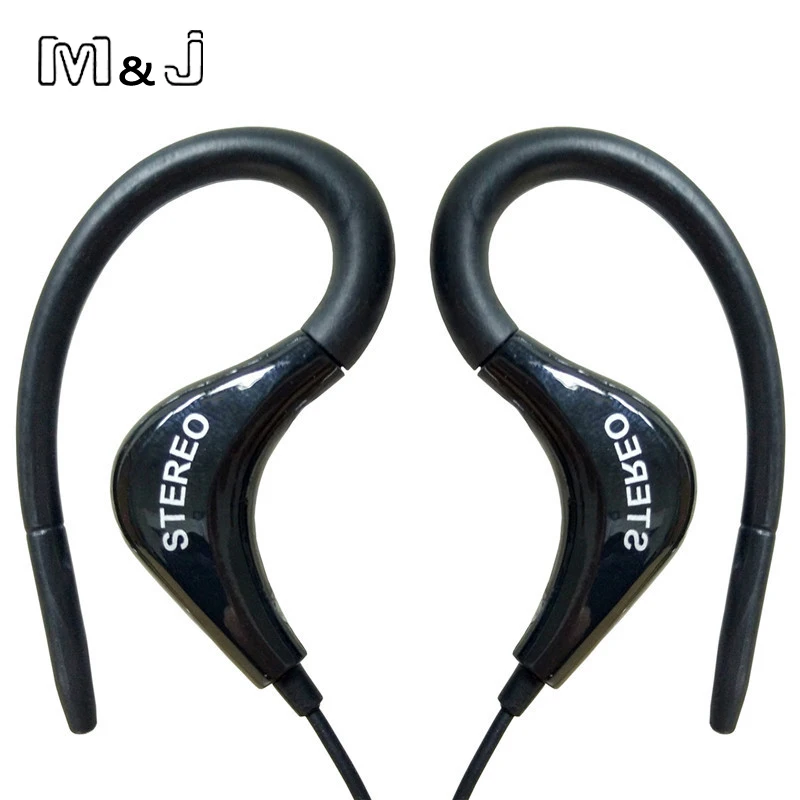 Проводные наушники M & J Bass 3 5 мм для бега спортивные гарнитура с микрофоном iPhone