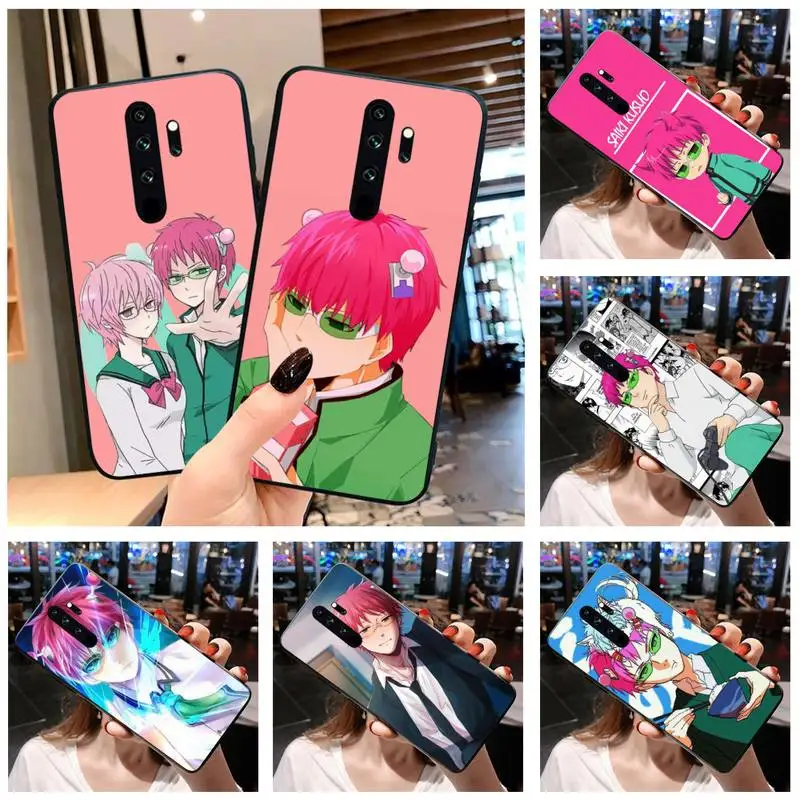 Saiki Kusuo no Psi Nan чехол для телефона Redmi Note 9 8 8T 8A 7 6 6A Go Pro Max K20 K30 | Мобильные телефоны и