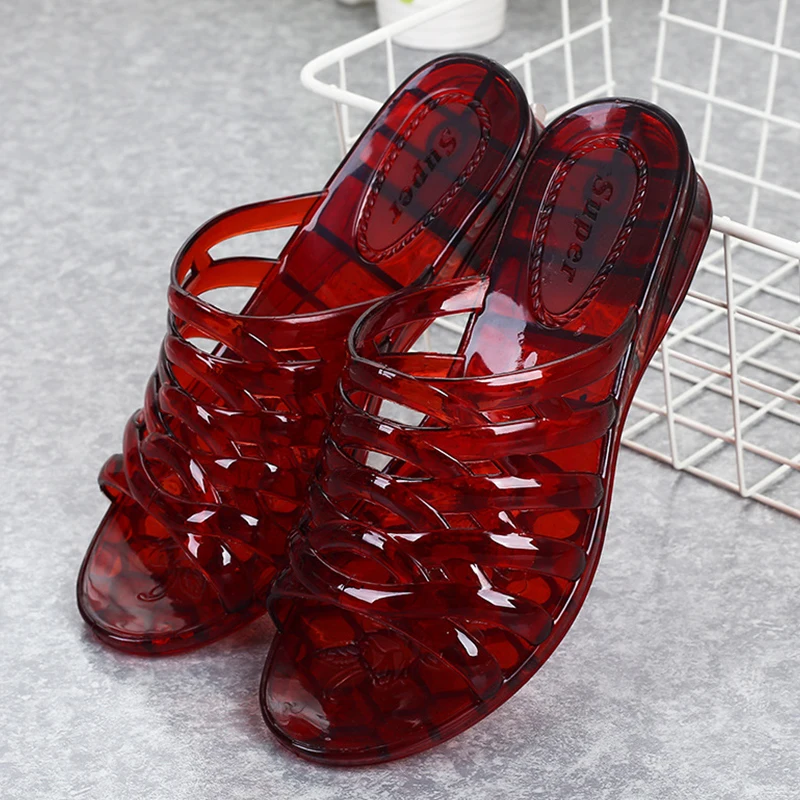 New Women's Slippers for Summer Non-slip Ladies Slippers Summer 2021 Crystal Plastic Household Soft Sandals Shoes
New Women's Slippers for Summer Non-slip Ladies Slippers Summer 2021 Crystal Plastic Household Soft Sandals Shoes