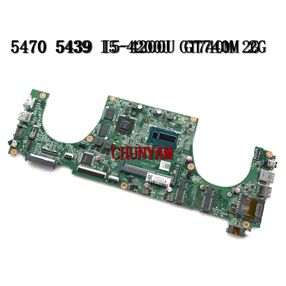 Модель JW8C для материнской платы ноутбука Dell Vostro 5470 5439 DAJW8CMB8E1 I5 4200U GT740M 2G CN 02TK7V 2TK7V