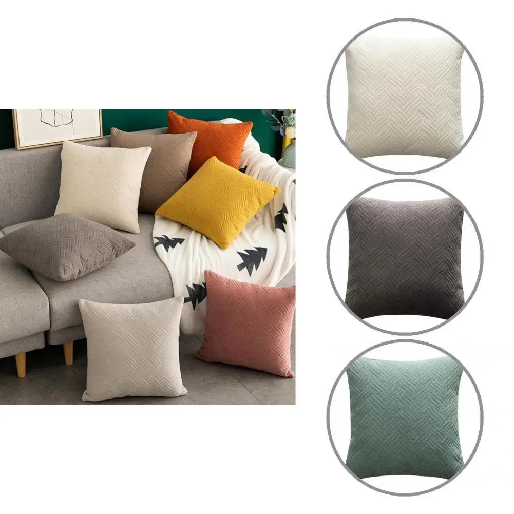 Pillowcase Convenient Modern Style Fine Knitted Cushion Cover Wide Application Beautiful Pillow Cover
Pillowcase Convenient Modern Style Fine Knitted Cushion Cover Wide Application Beautiful Pillow Cover