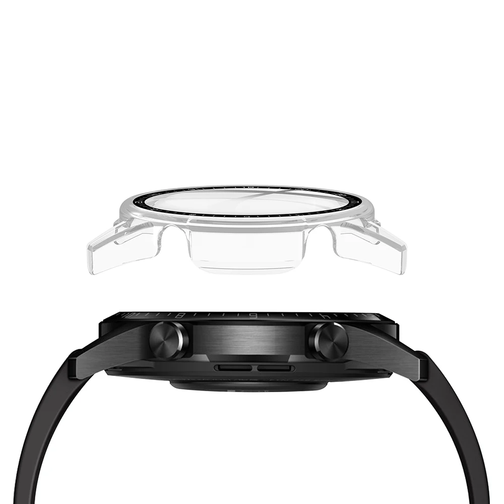 Чехол с полным покрытием закаленное стекло Защита экрана для Huawei Smart Watch GT 2 E 2E GT2
