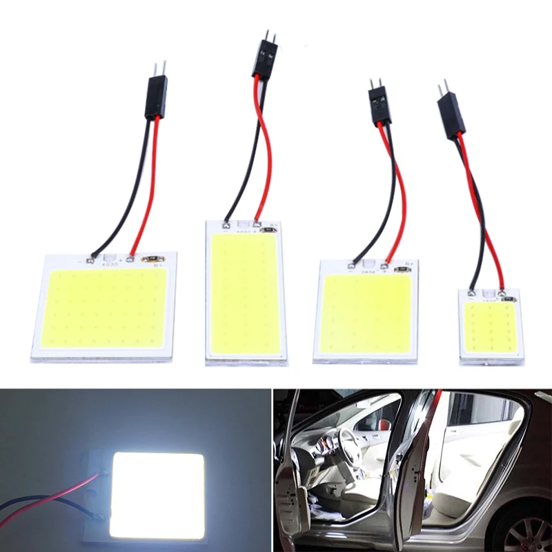 High Quality LED Car Accessory COB 18 24 36 48Smd T10 White License Plate Lamp Dome Light White Festoon Vehicle Panel Lamp
High Quality LED Car Accessory COB 18 24 36 48Smd T10 White License Plate Lamp Dome Light White Festoon Vehicle Panel Lamp