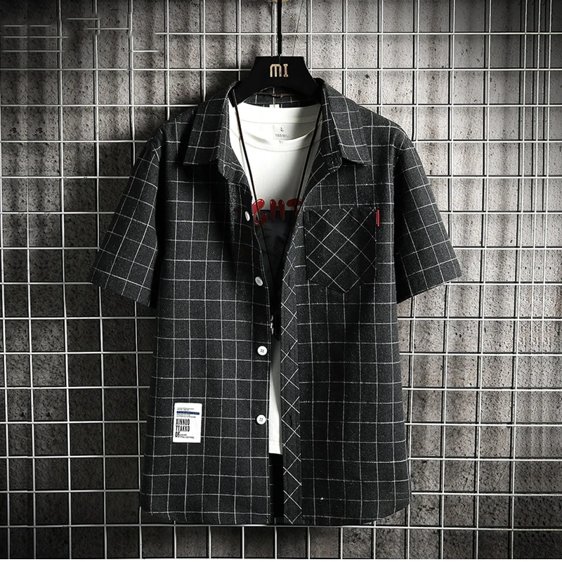 2021 Summer Formal Shirts For Men Plaid Short Sleeved Non-iron Slim Fit Dress Shirts Solid Twill Social Men Clothes Dropshipping
2021 Summer Formal Shirts For Men Plaid Short Sleeved Non-iron Slim Fit Dress Shirts Solid Twill Social Men Clothes Dropshipping