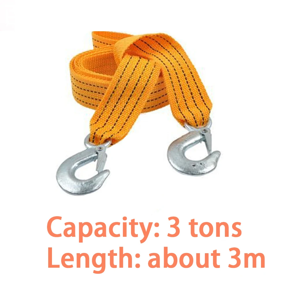 3 Tons Accessories Reduce Vibration With Hooks Emergency Practical Fluorescent High Strength Towing Rope Road Nylon Car Truck
3 Tons Accessories Reduce Vibration With Hooks Emergency Practical Fluorescent High Strength Towing Rope Road Nylon Car Truck