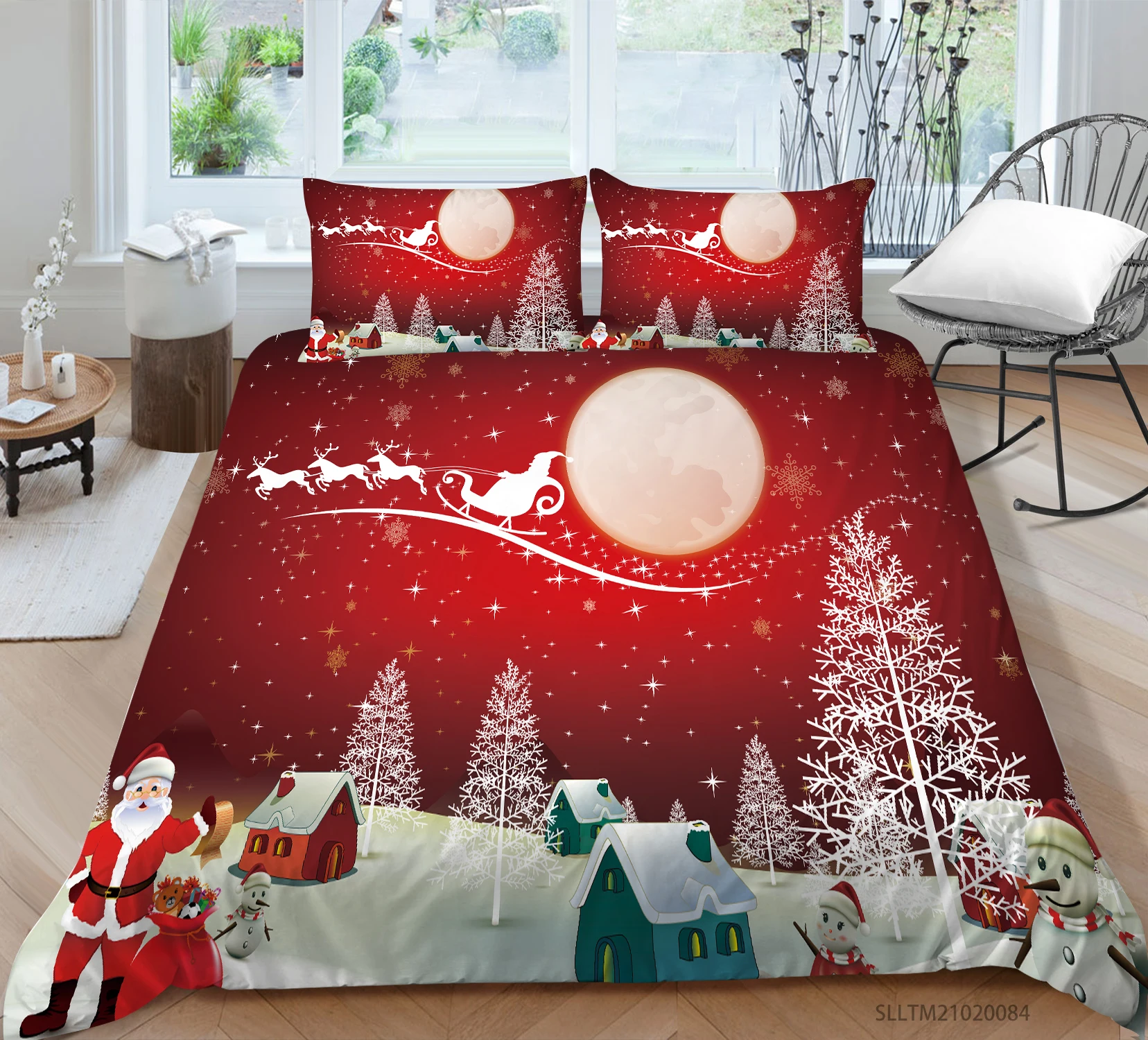 Hot Style Soft Bedding Set 3d Digital Christmas Printing 2/3pcs Duvet Cover Set with Zipper Single Twin Double Full Queen King
Hot Style Soft Bedding Set 3d Digital Christmas Printing 2/3pcs Duvet Cover Set with Zipper Single Twin Double Full Queen King