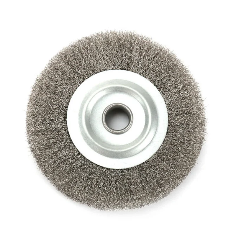 1pc 5 Inch 125mm Crimped Stainless Steel Wire Wheels Brush Rotary Tool For Bench Grinder Remove Rust Brushes Wheel Brush
1pc 5 Inch 125mm Crimped Stainless Steel Wire Wheels Brush Rotary Tool For Bench Grinder Remove Rust Brushes Wheel Brush