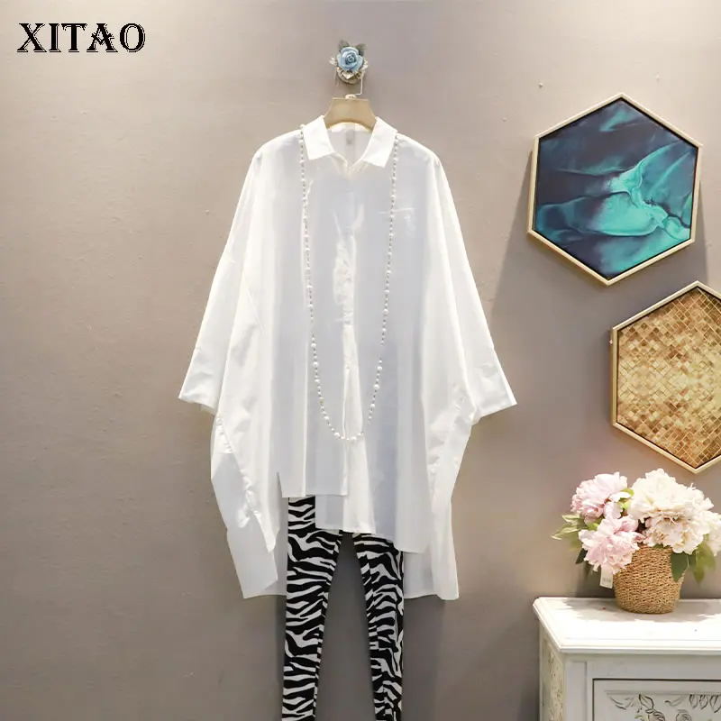 XITAO Large Size Irregular Women Shirt Solid Color New Casual Fashion Simplicity Temperament Loose All-match 2021 Autumn WMD3034
XITAO Large Size Irregular Women Shirt Solid Color New Casual Fashion Simplicity Temperament Loose All-match 2021 Autumn WMD3034