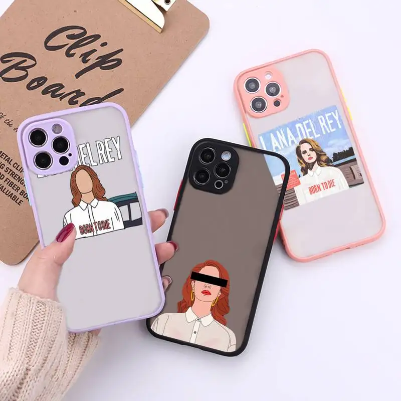 Lana Del Rey Phone Case For iPhone 12 11 Mini Pro XR XS Max 7 8 Plus X Matte transparent Back Cover
Lana Del Rey Phone Case For iPhone 12 11 Mini Pro XR XS Max 7 8 Plus X Matte transparent Back Cover